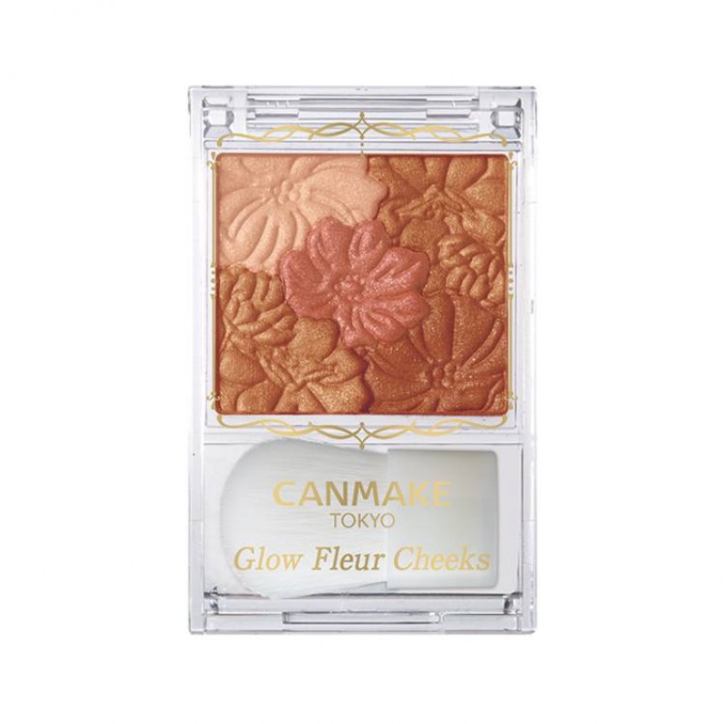 Glow Fleur Cheeks 花漾瑰麗胭脂- Cheek 胭脂- 產品廣場- Canmake